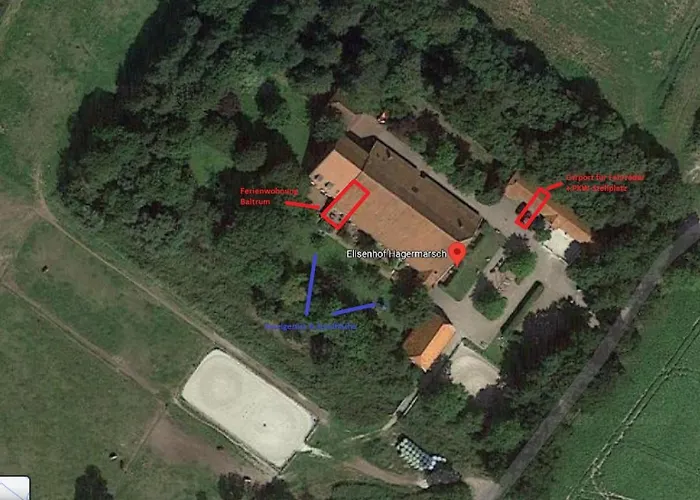 Baltrum Auf Dem Elisenhof 公寓
